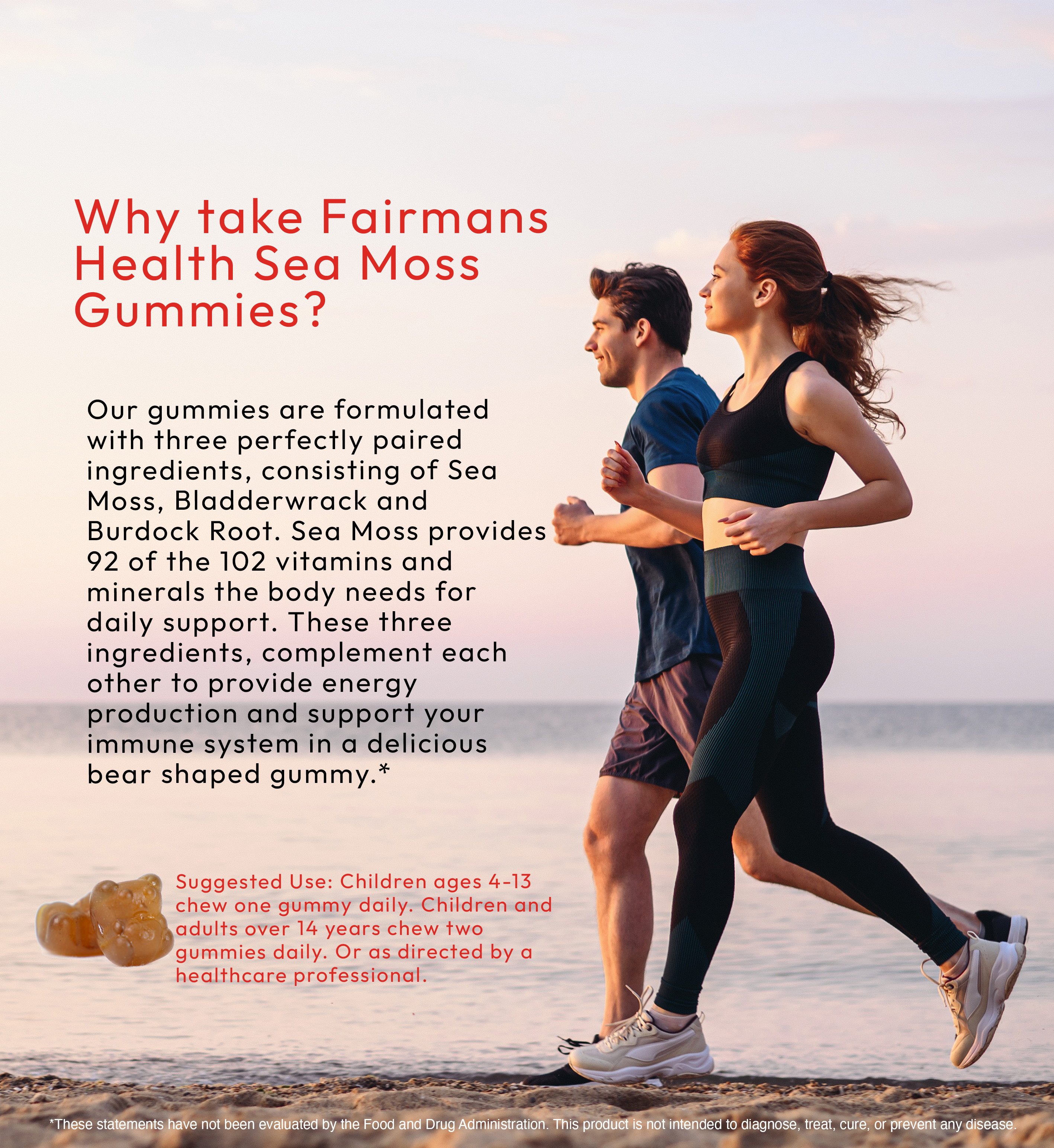 Fairman Health Sea Moss Gummies
